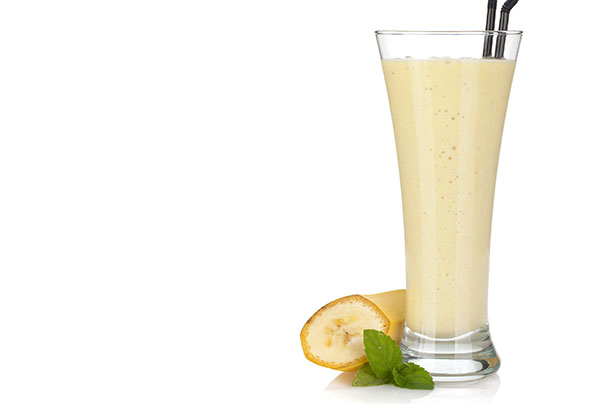 Banana and rosehip Breakfast Drink