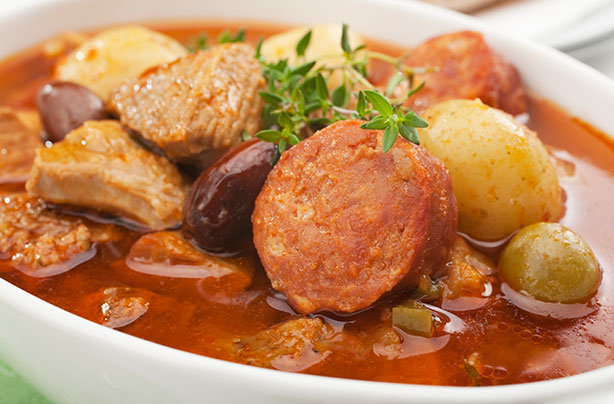 Spanish pork and chorizo stew Spanish pork and chorizo stew
