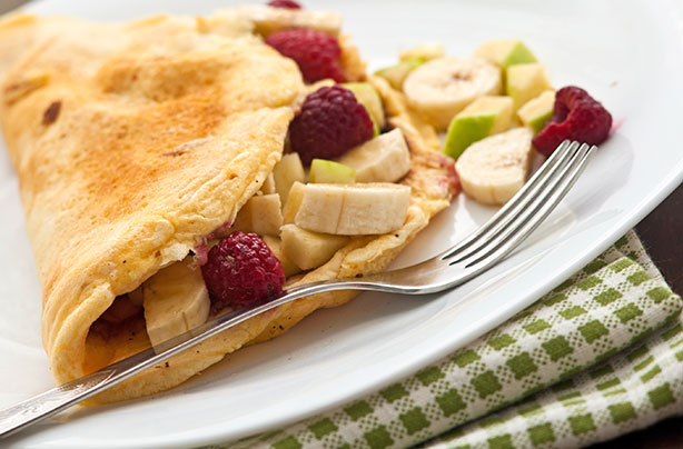 Sweet Fruit Omelette Sweet Fruit Omelette