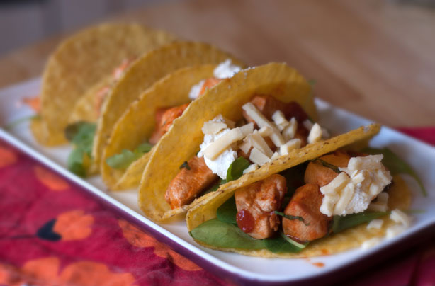 Easy chicken tacos