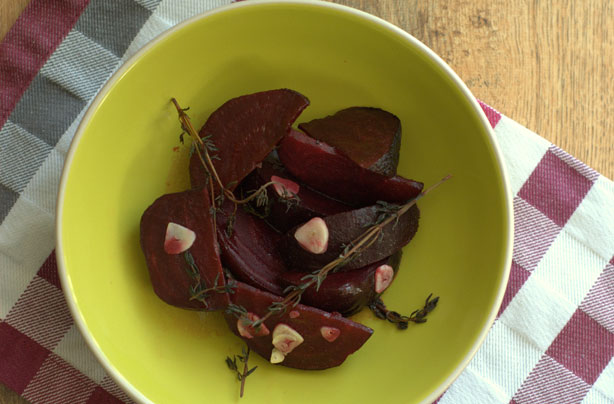 Balsamic beetroots