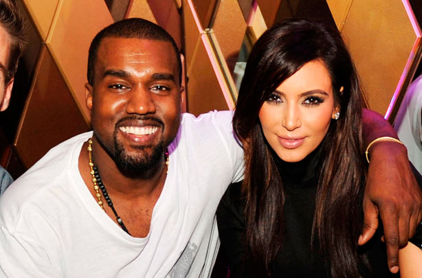 Kim Kardashian and Kayne West