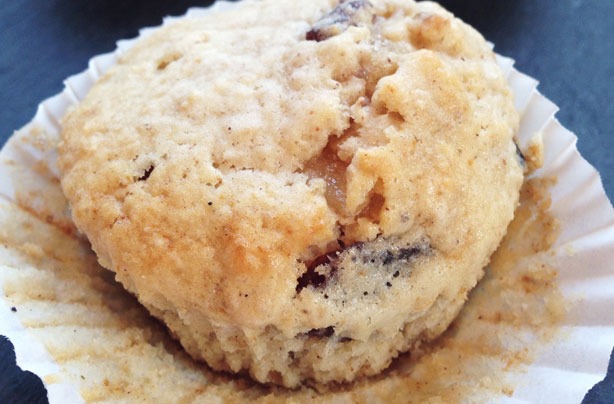 Fruit and oat muffins