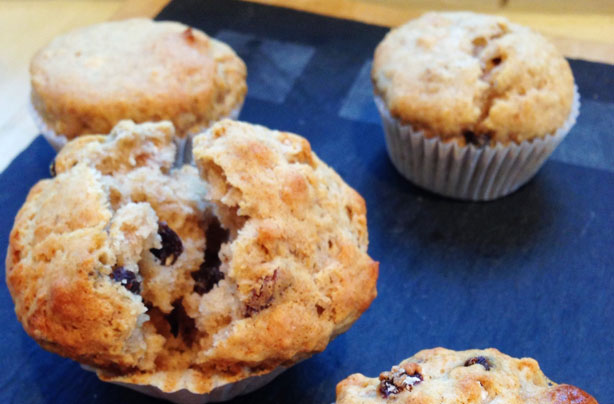 Morning muesli muffins