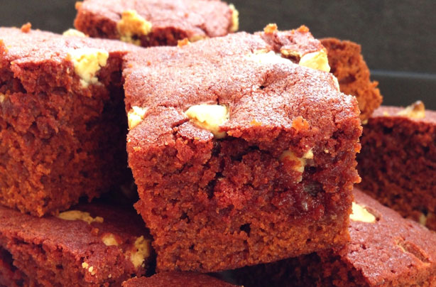 Red velvet brownies