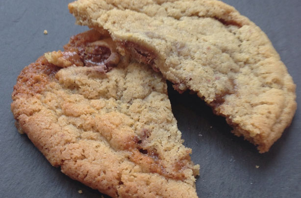 Rolo stuffed cookies
