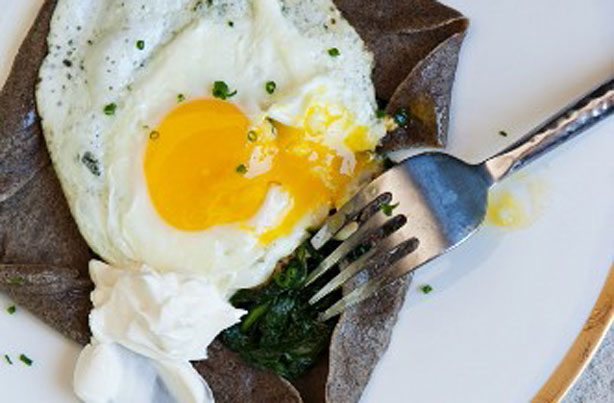 Gluten-free buckwheat crepes