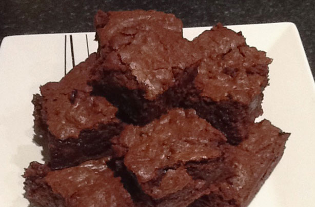 Bourbon brownies
