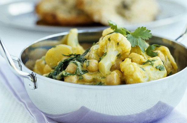 Spring cauliflower curry