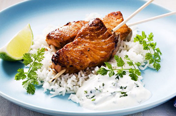 Sweet and sour salmon