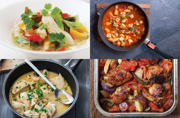 Top chicken recipes for January 2013 