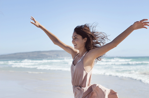 woman on beach photo woman on beach photo