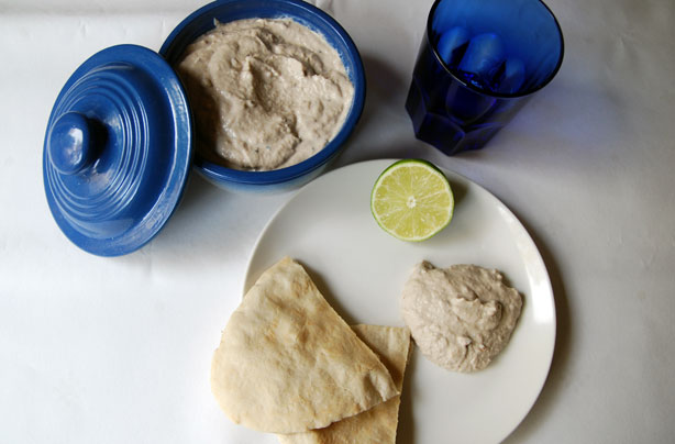 Wasabi and lime smoked mackerel pâté