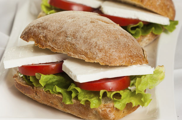 Caprese ciabatta Caprese ciabatta