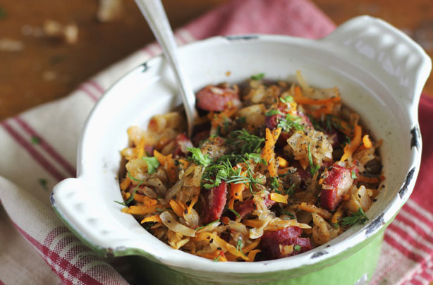 Lentil and chorizo stew