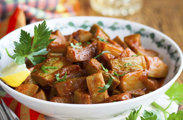 Spiced Moroccan courgette stew Spiced Moroccan courgette stew