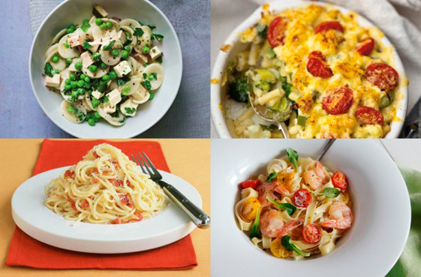 Top pasta recipes for January 2013 