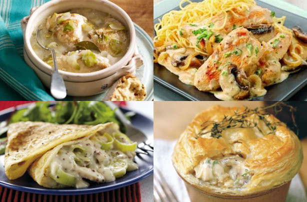 Top chicken recipes for February 2013 
