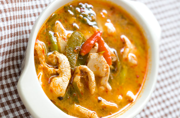 Chicken tom yum soup Chicken tom yum soup