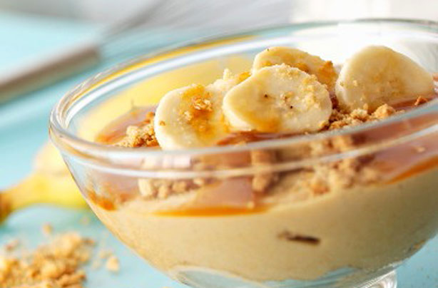 Butterscotch banana pudding