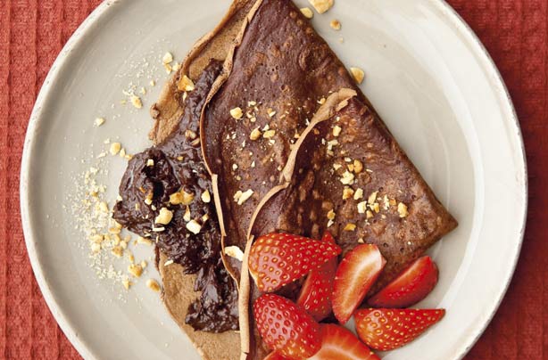 You'll flip over these irresistible, sweet, chocolate and nutty pancakes. You can rustle iti up in no time. You'll flip over these irresistible, sweet, chocolate and nutty pancakes. You can rustle iti up in no time.