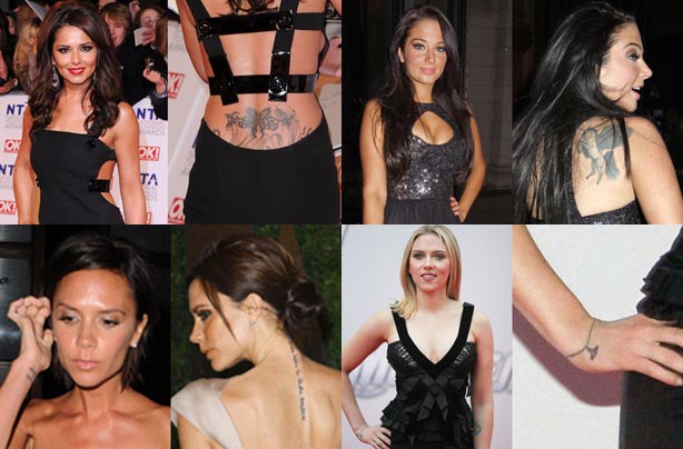 Celebrity tattoos