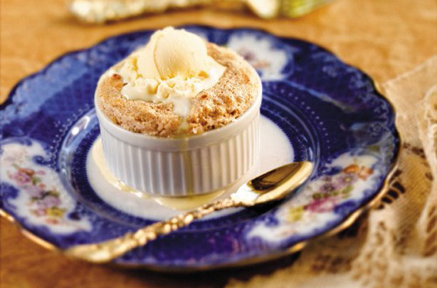 Hot banana pudding