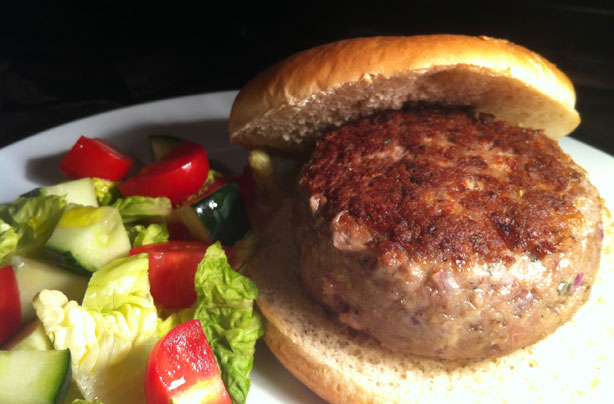 Beef and Parmesan burgers