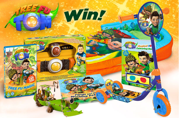 Win! Tree Fu Tom goodies