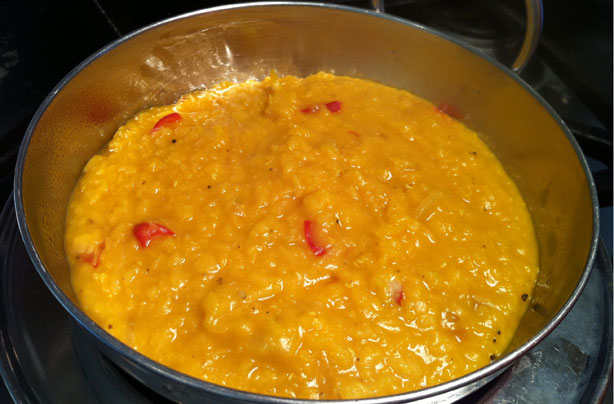 Creamy lemon dhal