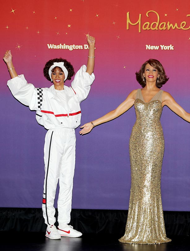 Whitney Houston waxworks Whitney Houston waxworks