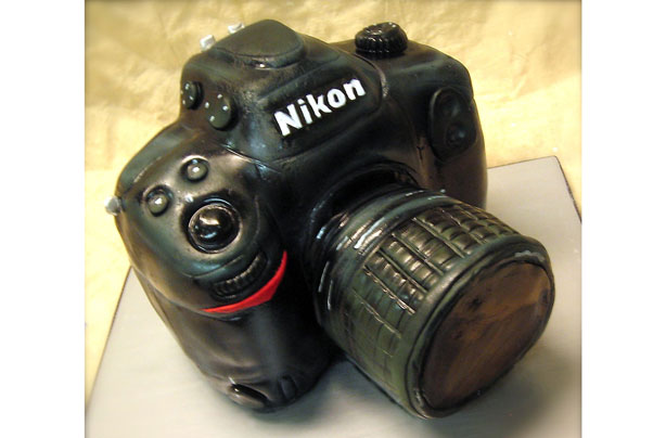 Nikon camera cake Nikon camera cake