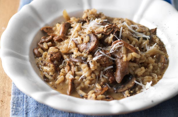 Mushroom risotto
