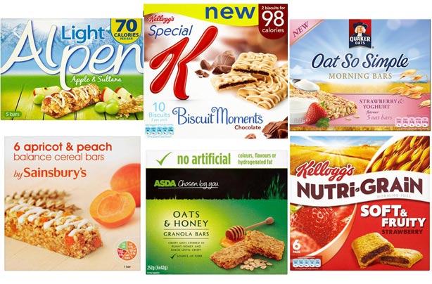 Best and worst cereal bars