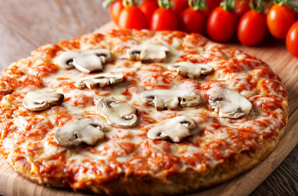 Pizza on a scone base