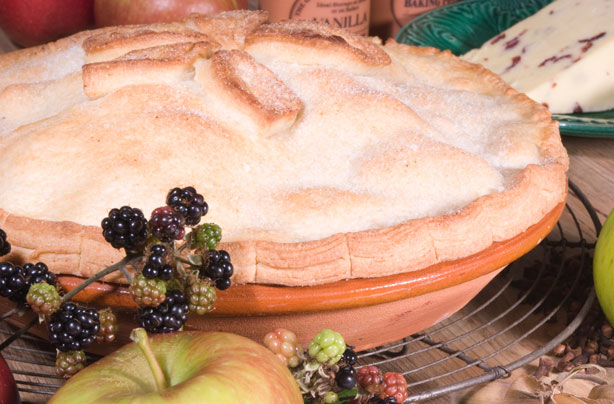 Apple cheese pie