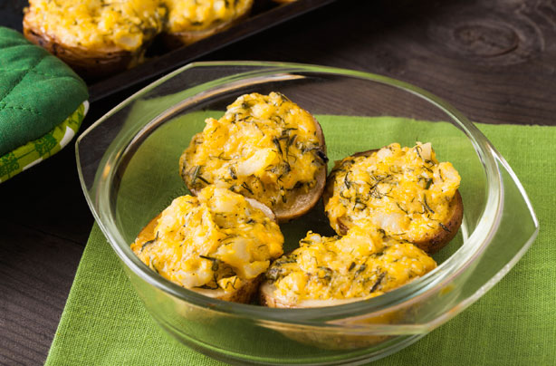 Cajun stuffed jacket potatoes Cajun stuffed jacket potatoes