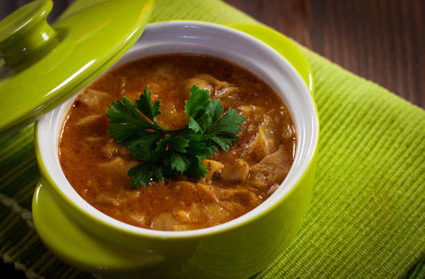 Paprika pork with pineapple