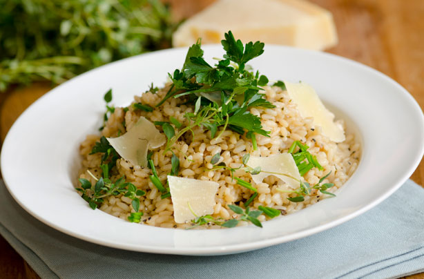Herby risotto