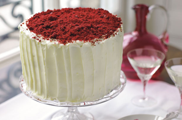 Stacie Stewart's red velvet cake