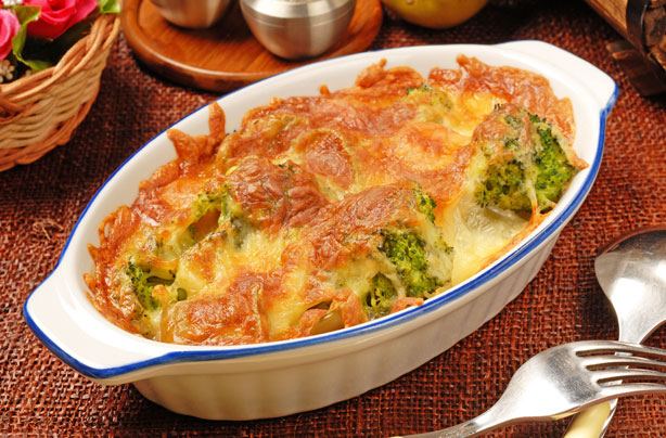 Broccoli, leek and cauliflower cheese Broccoli, leek and cauliflower cheese
