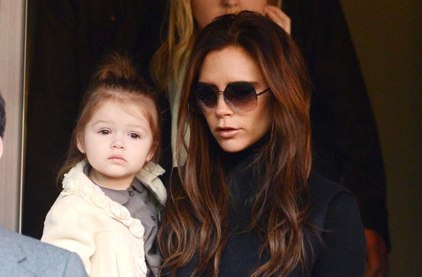 Victoria and Harper Beckham Victoria and Harper Beckham