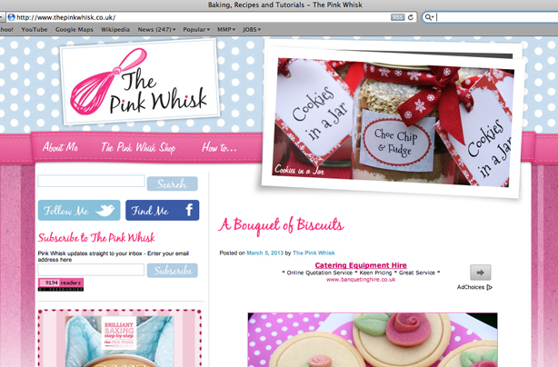 The pink whisk blog The pink whisk blog