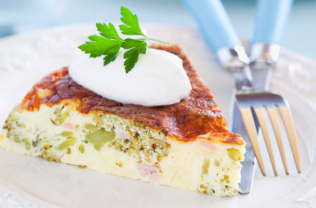 Spare vegetable frittata