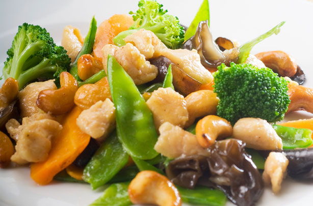 Stir-fry pork with vegetables Stir-fry pork with vegetables