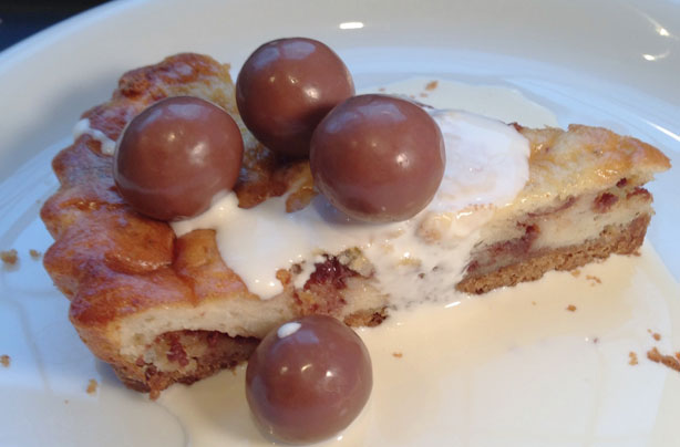 Homemade Maltesers cheesecake 