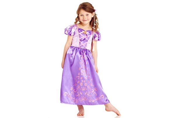 Tesco Direct Disney Rapunzel dress costume Tesco Direct Disney Rapunzel dress costume