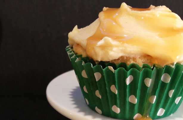 Toffee cupcakes