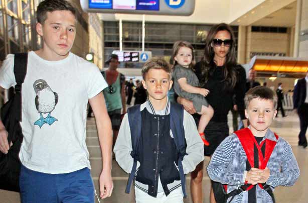 Beckham boys April15 Beckham boys April15