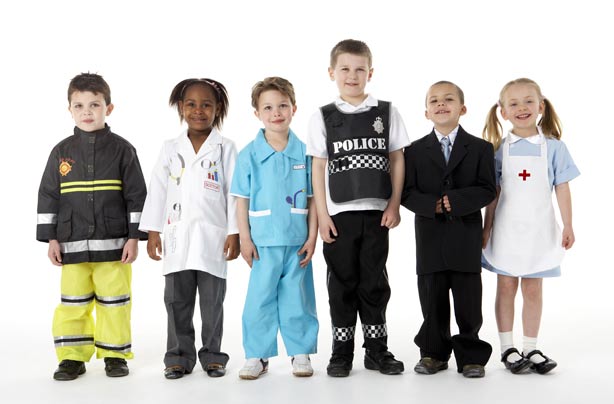 Children in fancy dress